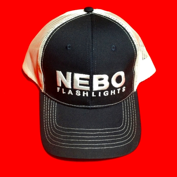 Nebo Blue and White Adjustable Trucker Hat - Picture 1 of 3